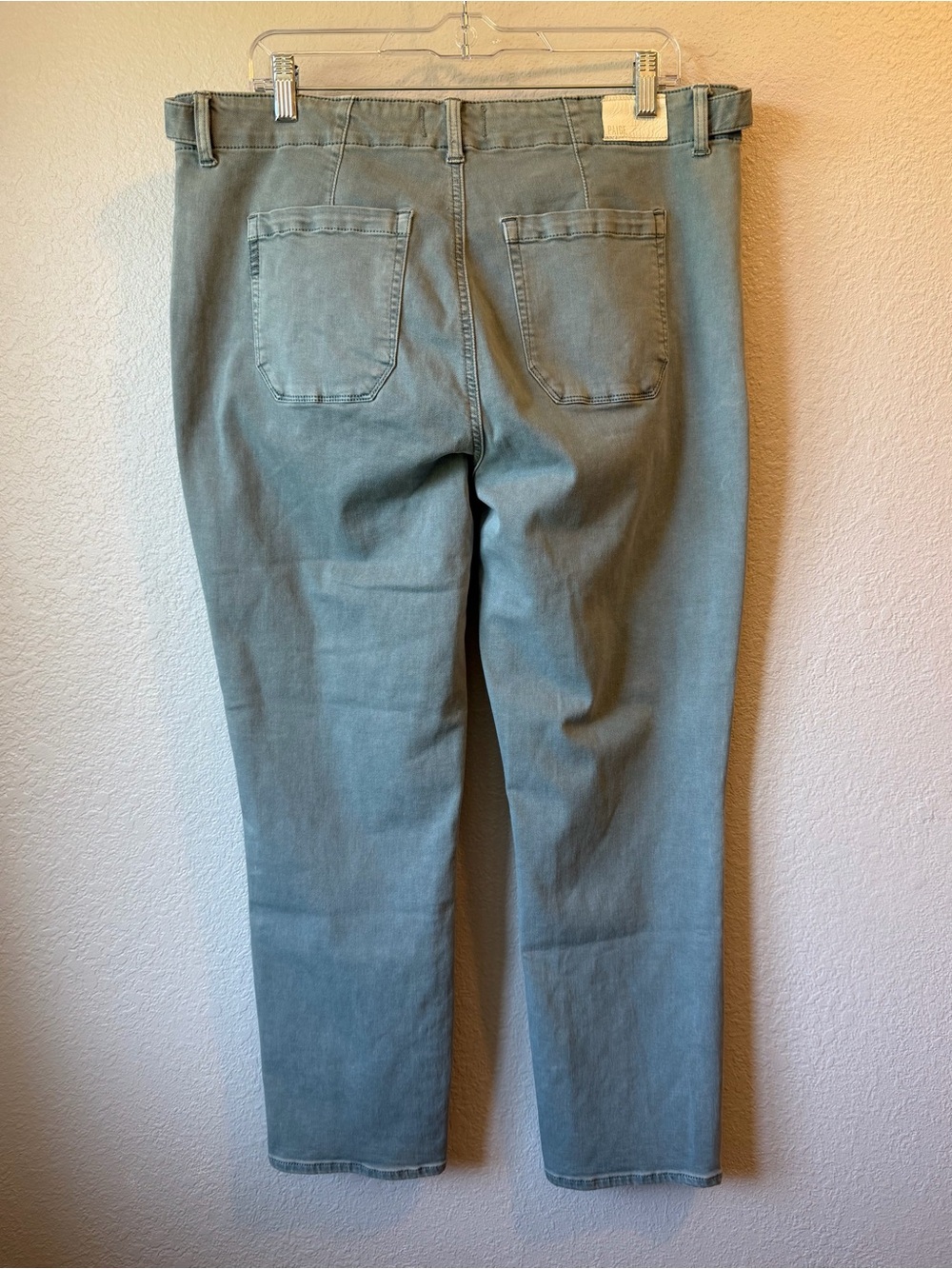 PAIGE Brigitte Self Tie Straight Leg Ankle Jeans Size 32, EUC. $229 MSRP - Picture 3 of 11